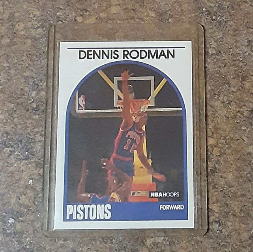 Vintage Dennis Rodman Detroit Pistons Collector's